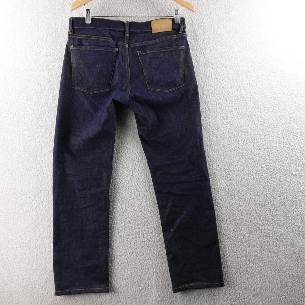 Mott and Bow Designer Slim Fit‎ Dark Wash Denim Jeans Men W30 L32 Stretch